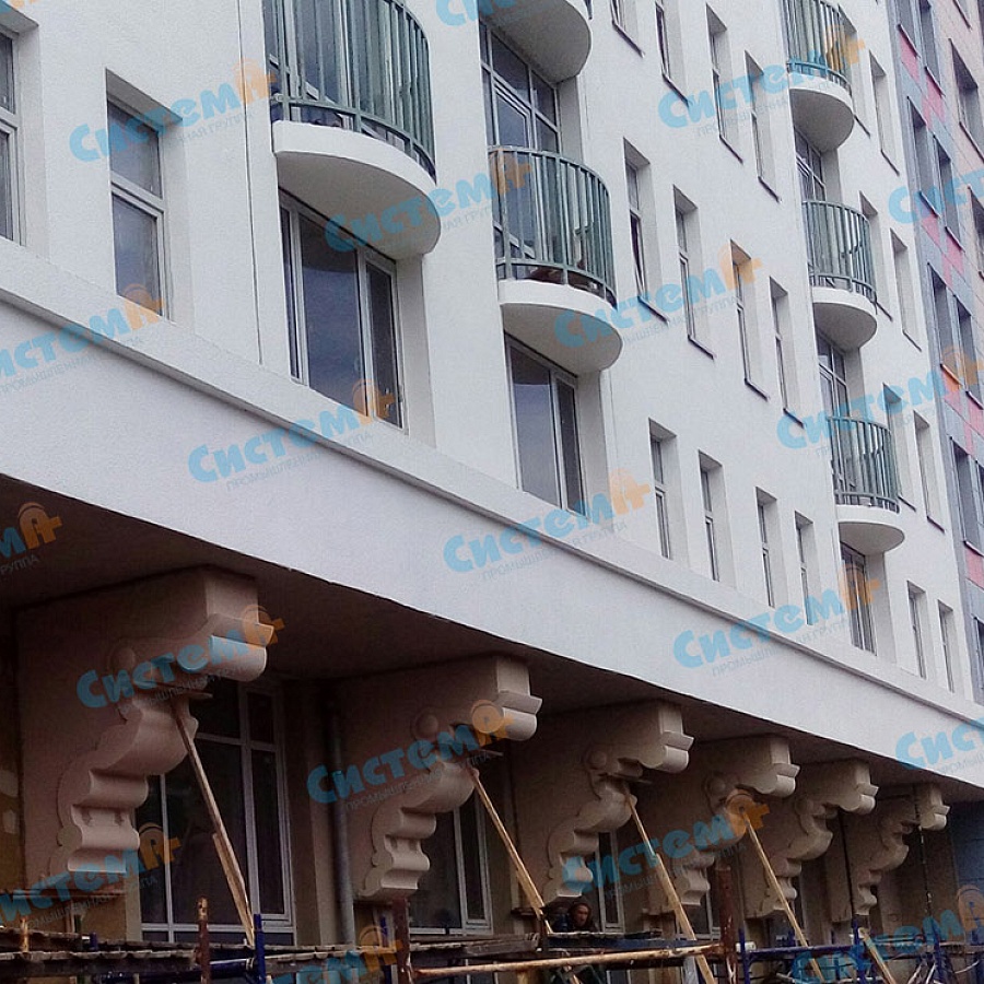 Разработка и производство фасадных кронштейнов из пенопласта Разработка и производство фасадных кронштейнов из пенопласта